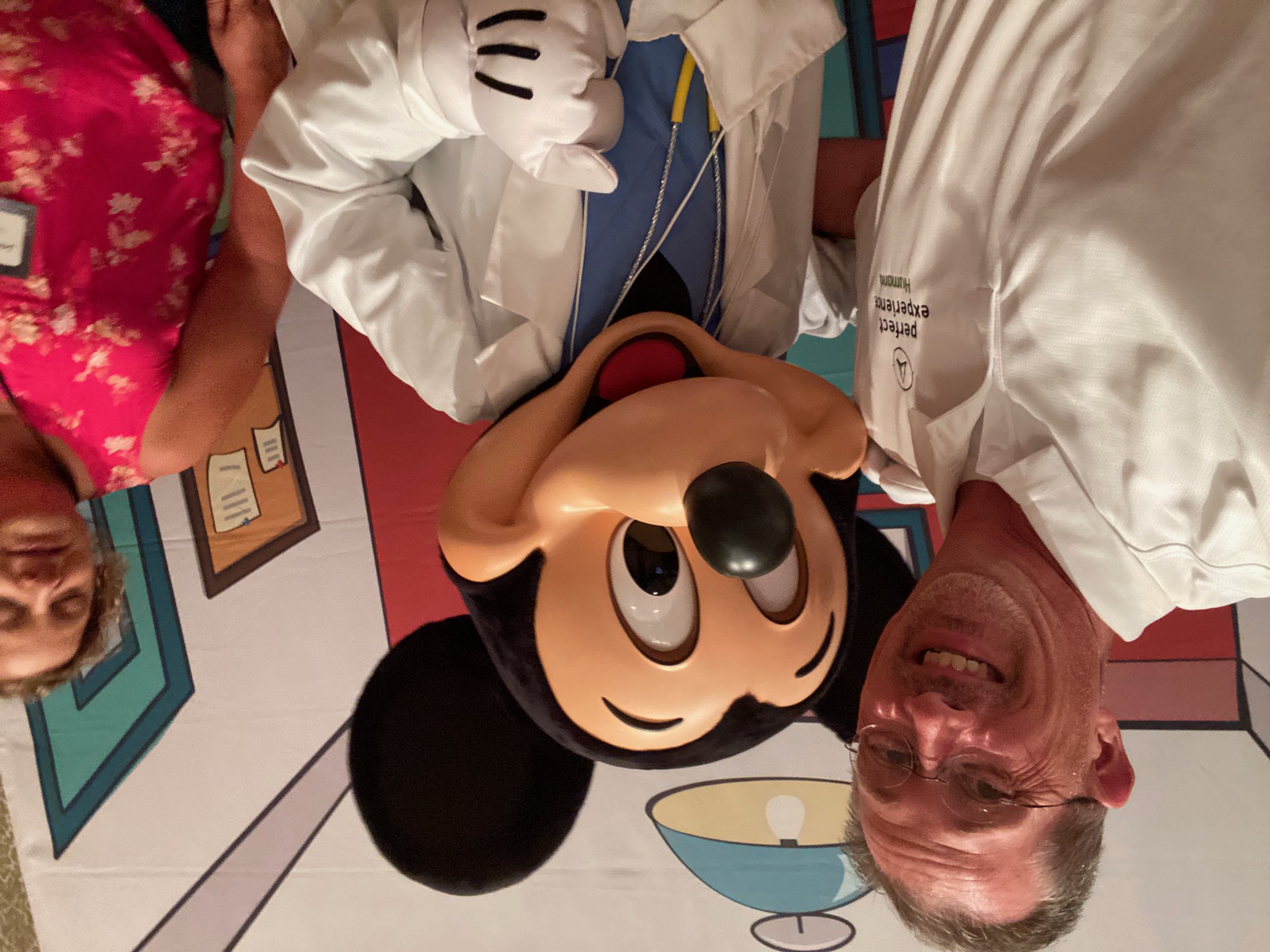 Second selfie with Mickey Mouse
