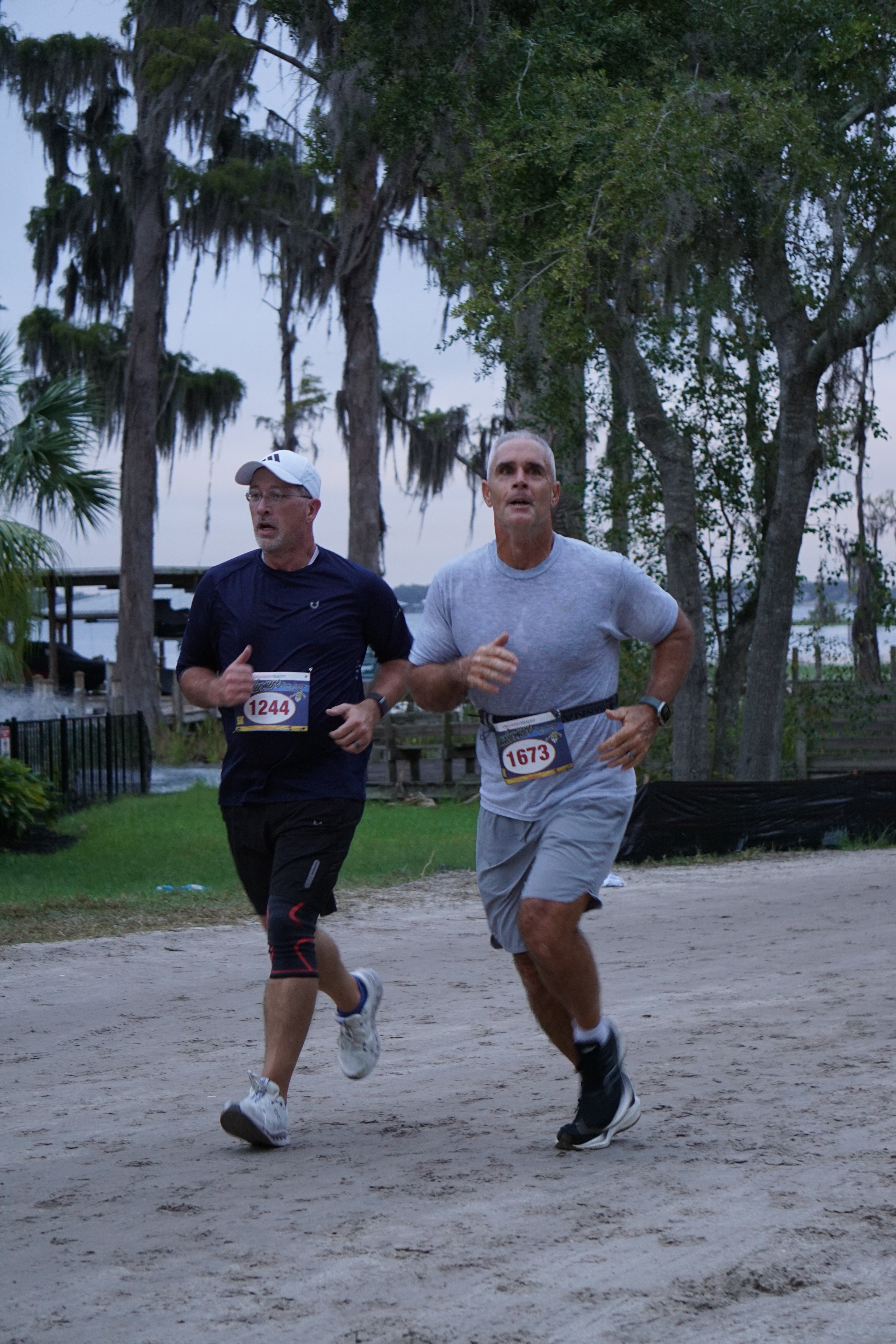 Jason competing in a race